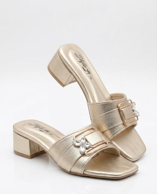 Premium Soft Casual Women Sandal | Light Golden | Sizes 6-11
