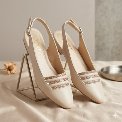 Premium Handcrafted Ethnic Juttis Beige Colour
