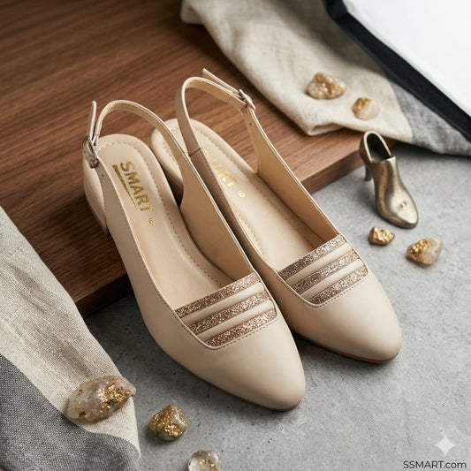Premium Handcrafted Ethnic Juttis Beige Colour