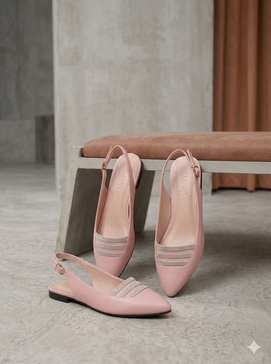 Premium Handcrafted Ethnic Juttis Pink Colour