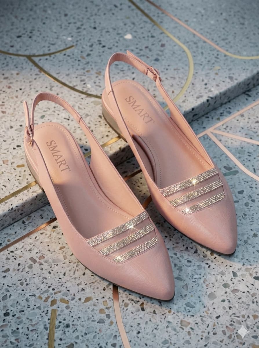 Premium Handcrafted Ethnic Juttis Pink Colour