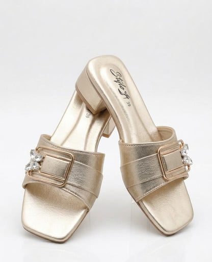 Premium Soft Casual Women Sandal | Light Golden | Sizes 6-11