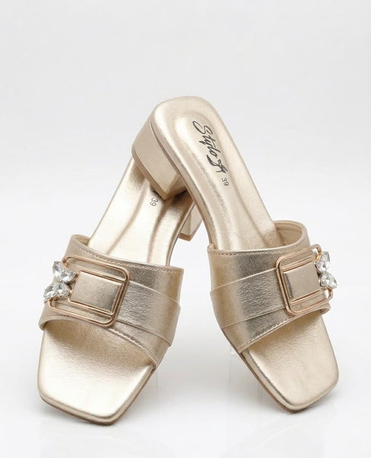 Premium Soft Casual Women Sandal | Light Golden | Sizes 6-11